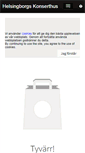 Mobile Screenshot of helsingborgskonserthus.ebiljett.nu
