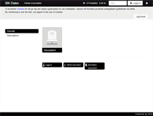 Tablet Screenshot of ibkdalen.ebiljett.nu